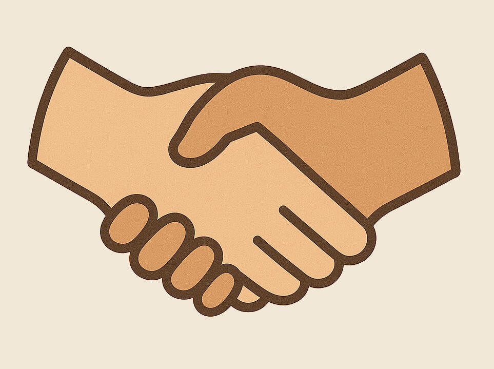 contact handshake